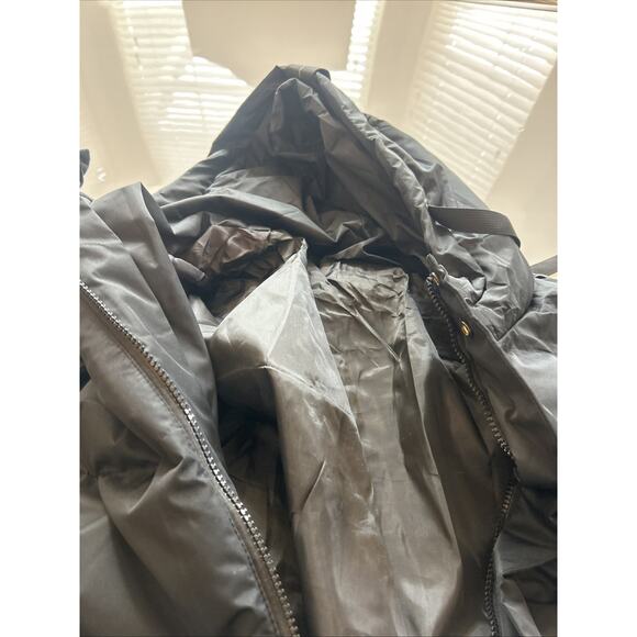 NWT Offside Men's Winter Warm Puffer Jacket Coat Long - Black - Extra Large - Picture 10 of 15